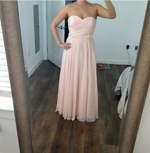 David's bridal bridesmaid dress